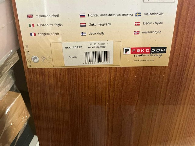 Partij diverse wandplanken (100x) - afbeelding 5 van  5