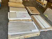 Partij diverse wandtegel 60x120 cm ca 21 m² - afbeelding 1 van  7