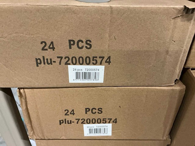 Partij diverse waxineglass (1883x) - afbeelding 7 van  18