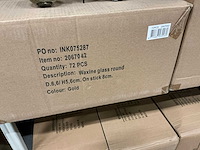Partij diverse waxineglass (756x) - afbeelding 7 van  12