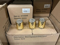 Partij diverse waxineglass (756x) - afbeelding 11 van  12