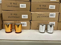 Partij diverse waxineglass h6,5&7cm (552x) - afbeelding 4 van  7