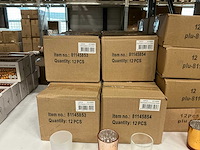 Partij diverse waxineglass h6,5&7cm (552x) - afbeelding 3 van  7
