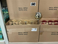 Partij diverse waxineglass op steker (888x) - afbeelding 2 van  5
