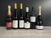 Partij diverse wijn (6x) - afbeelding 1 van  16