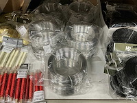 Partij diverse wikkeldraad, aluminium wire & glitterkits. (134x) - afbeelding 10 van  23