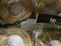 Partij diverse wikkeldraad, aluminium wire & glitterkits. (134x) - afbeelding 14 van  23