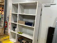 Partij diverse winkelinventaris en draadmanden - afbeelding 11 van  20