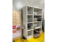 Partij diverse winkelinventaris en draadmanden - afbeelding 13 van  20