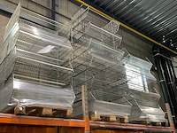 Partij diverse winkelinventaris en draadmanden - afbeelding 18 van  20