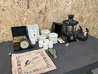 Partij diverse woonaccessoires (22x) - afbeelding 1 van  9