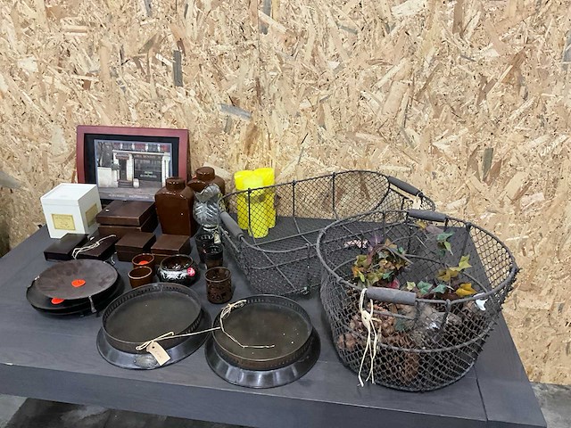Partij diverse woonaccessoires (30x) - afbeelding 1 van  11