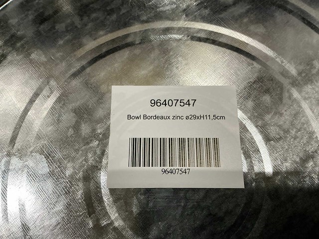 Partij diverse zinc buckets (260x) - afbeelding 10 van  12