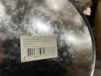 Partij diverse zinc buckets (260x) - afbeelding 12 van  12