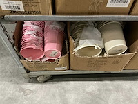 Partij diverse zinc buckets/bowls/candle holders (1220x) - afbeelding 2 van  4