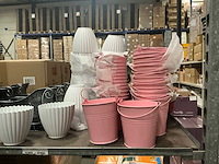 Partij diverse zinc buckets/overige (1505x) - afbeelding 4 van  19