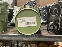 Partij diverse zinc buckets/overige (1505x) - afbeelding 7 van  19