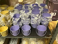 Partij diverse zinc buckets/overige (1505x) - afbeelding 9 van  19