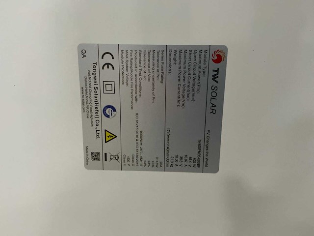 Partij diverse zonnepanelen - afbeelding 4 van  7