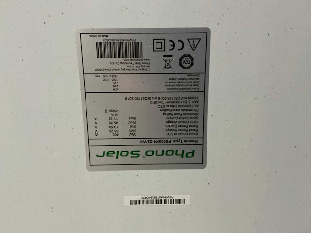 Partij diverse zonnepanelen - afbeelding 5 van  7