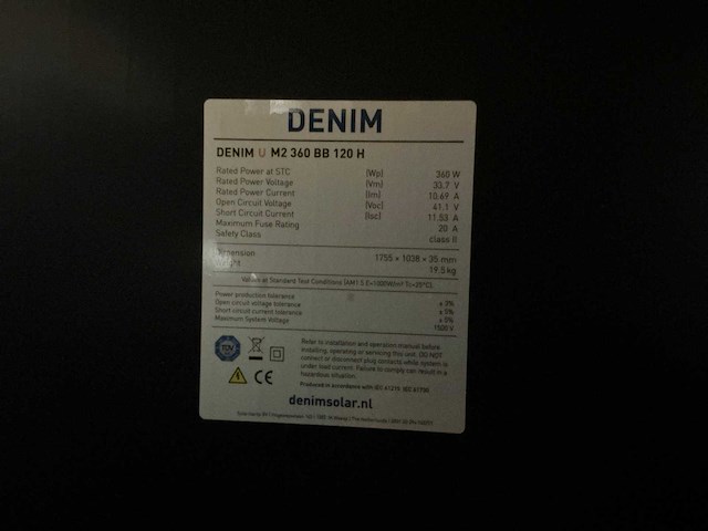 Partij diverse zonnepanelen - afbeelding 5 van  8