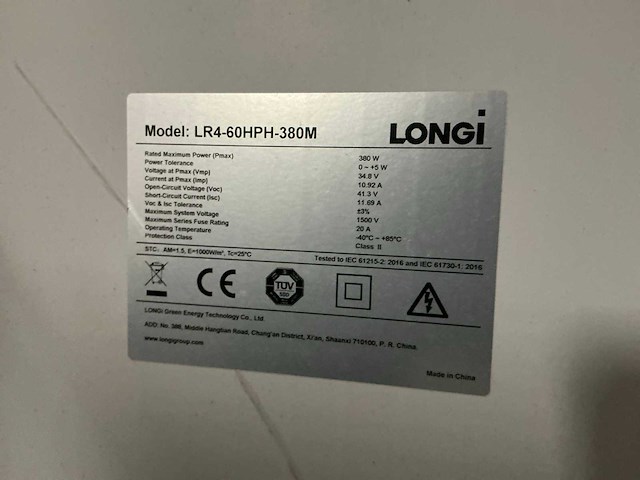 Partij diverse zonnepanelen - afbeelding 8 van  8