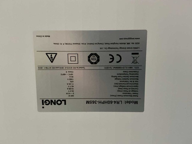 Partij diverse zonnepanelen - afbeelding 3 van  5