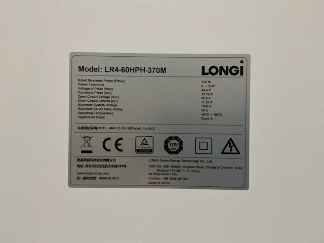 Partij diverse zonnepanelen - afbeelding 5 van  5