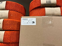 Partij diverse zwartz 5cm decoratieve jute 40mr (136x) - afbeelding 6 van  8