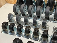 Partij diverse zwenk- en bokwielen (42x) - afbeelding 10 van  11