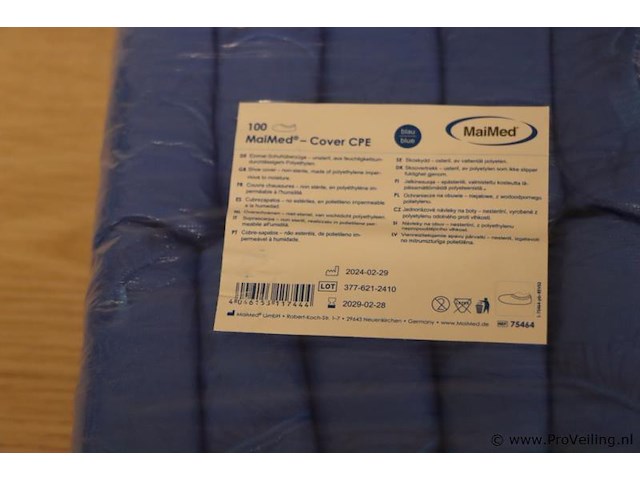 Partij diversen bestaande uit o.a. cmt schort met mouwen 629014 & acrylastic klevend windsel - afbeelding 3 van  6