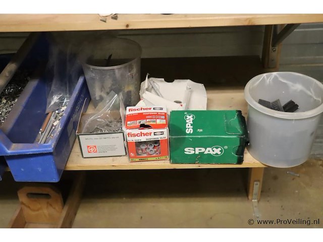 Partij diversen bestaande uit o.a. coroplast awx celband 9 x 4 mm, verzinkt staaldraad & draadnagels - afbeelding 9 van  16