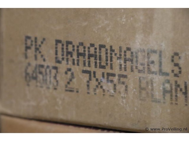 Partij diversen bestaande uit o.a. coroplast awx celband 9 x 4 mm, verzinkt staaldraad & draadnagels - afbeelding 14 van  16