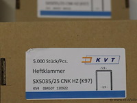 Partij diversen bestaande uit o.a. kvt heftklammer & bostitch sx503522z nieten - afbeelding 4 van  5