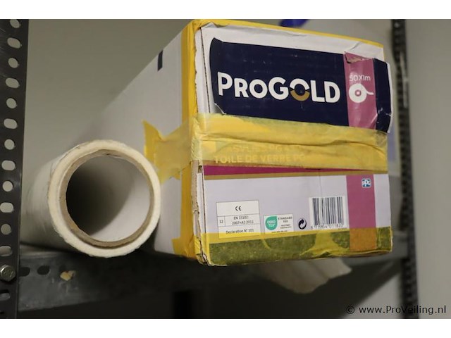 Partij diversen bestaande uit o.a. ppg progold glasweefselbehang & rinse wax - afbeelding 2 van  6