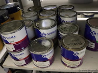 Partij diversen bestaande uit o.a. ppg s2u lakverf allure, sigma schakelverf & sikkens cetol novatech - afbeelding 4 van  21