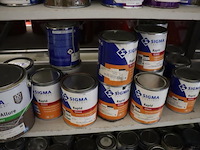 Partij diversen bestaande uit o.a. ppg s2u lakverf allure, sigma schakelverf & sikkens cetol novatech - afbeelding 7 van  21