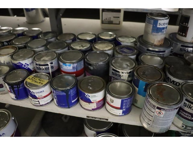 Partij diversen bestaande uit o.a. ppg s2u lakverf allure, sigma schakelverf & sikkens cetol novatech - afbeelding 9 van  21