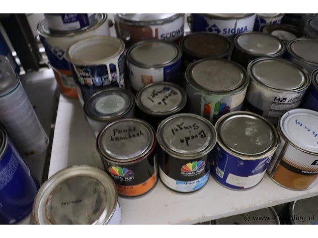 Partij diversen bestaande uit o.a. ppg s2u lakverf allure, sigma schakelverf & sikkens cetol novatech - afbeelding 11 van  21