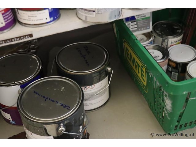 Partij diversen bestaande uit o.a. ppg s2u lakverf allure, sigma schakelverf & sikkens cetol novatech - afbeelding 14 van  21