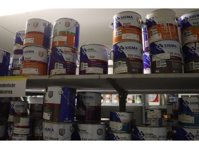 Partij diversen bestaande uit o.a. ppg s2u lakverf allure, sigma schakelverf & sikkens cetol novatech - afbeelding 15 van  21