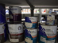 Partij diversen bestaande uit o.a. ppg s2u lakverf allure, sigma schakelverf & sikkens cetol novatech - afbeelding 19 van  21