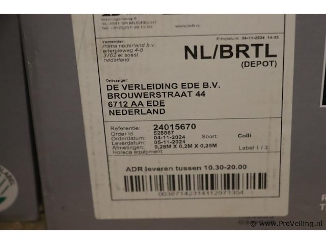 Partij diversen bestaande uit o.a. rhima pro wash naglansmiddel voor vaatwasmachines rinse 41000006 & leventi ontkalkingspoeder - afbeelding 2 van  7