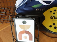 Partij diversen bestaande uit o.a. schildersezel, sporttas, draadmand & plantengieter - afbeelding 5 van  7