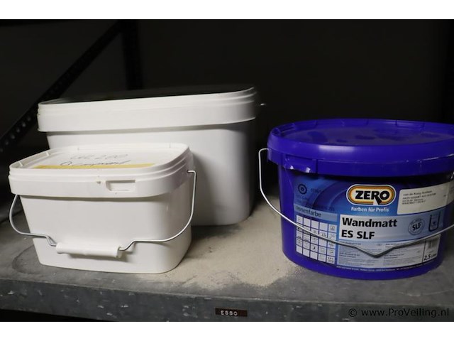 Partij diversen bestaande uit o.a. uzin utz vloercoating ep3020, glasvezellijm, sikkens alphatex & den braven kit - afbeelding 3 van  6