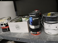 Partij diversen bestaande uit o.a. uzin utz vloercoating ep3020, glasvezellijm, sikkens alphatex & den braven kit - afbeelding 4 van  6