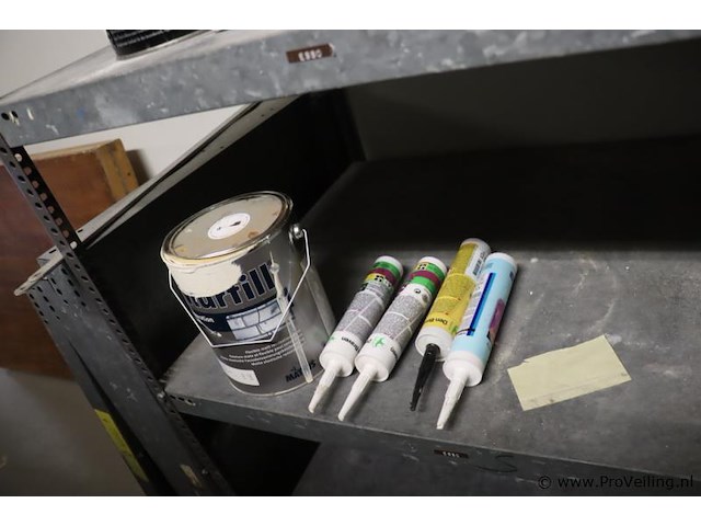 Partij diversen bestaande uit o.a. uzin utz vloercoating ep3020, glasvezellijm, sikkens alphatex & den braven kit - afbeelding 5 van  6