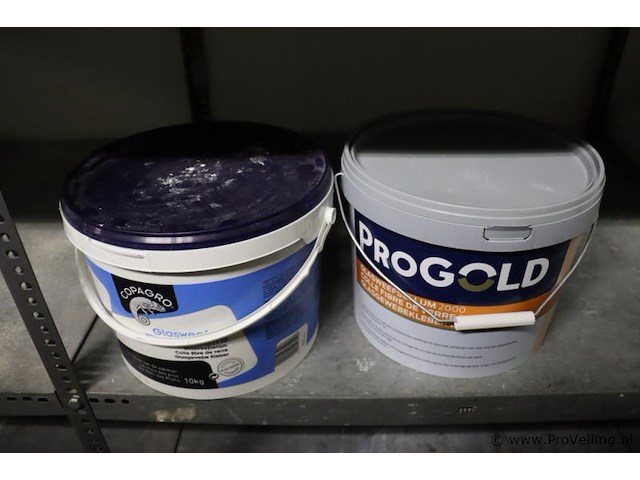 Partij diversen bestaande uit o.a. uzin utz vloercoating ep3020, glasvezellijm, sikkens alphatex & den braven kit - afbeelding 6 van  6