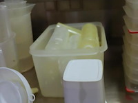 Partij diversen o.a. araven gn voorraadbakken & maatbekers - afbeelding 4 van  6