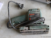 Partij diversen o.a. bosch schuurmachine type psp 230, handzaag, tang, boor & stanley messen - afbeelding 2 van  9